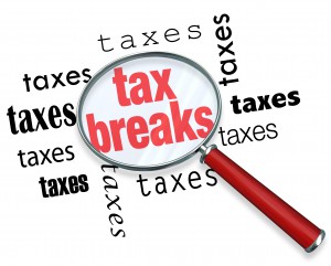 tax breaks photo
