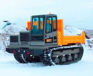Snow covered Terramac